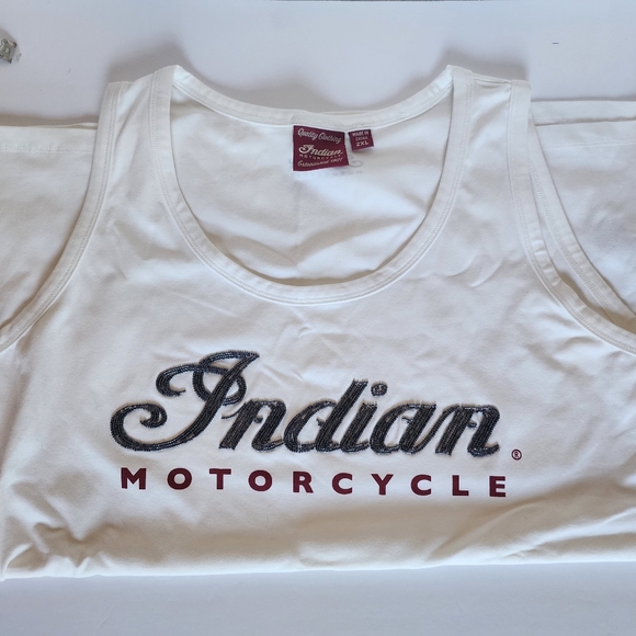 Indian motorcycle Tops - Womens Indian Motorcycle Tank Top 2xl